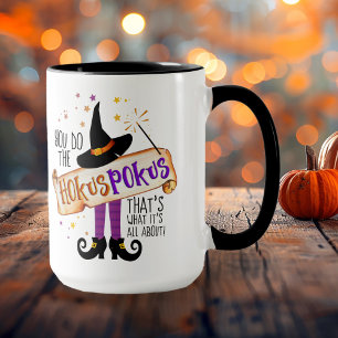 Du gör Hokus Pokus Witch Magic ID982 Mugg