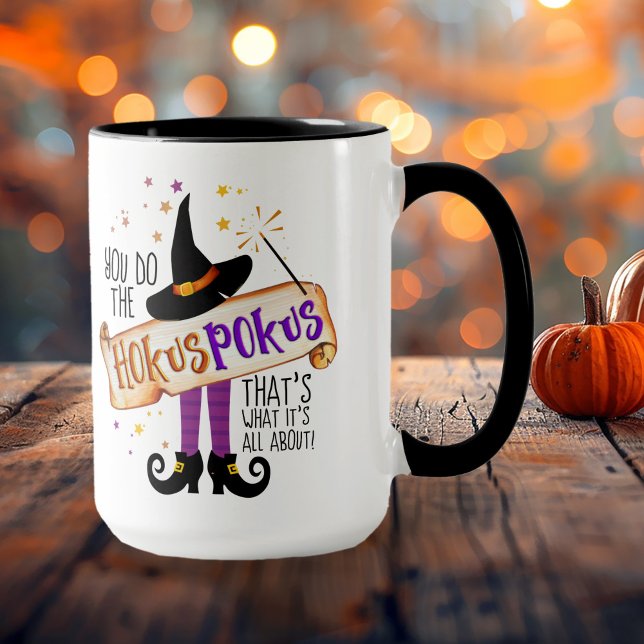 Du gör Hokus Pokus Witch Magic ID982 Mugg (Skapare uppladdad)