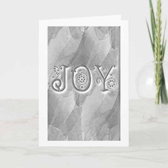 "DU" GÖR "JOY" VARJE DU GÅR. HELGKORT (Framsida)