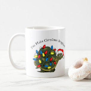 Du gör julen ljusare! Turtle Coffee Mugg