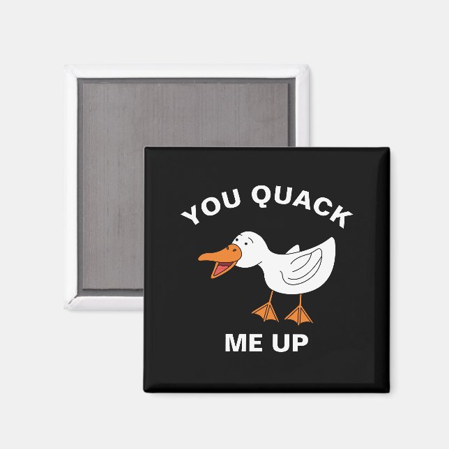 Du gör mig berusad på ett lustigt jordbruk på Anka Magnet (Front/Back)