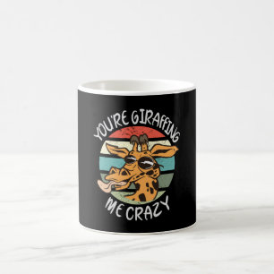 Du gör mig galen kaffemugg