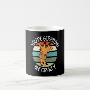 Du gör mig galen kaffemugg