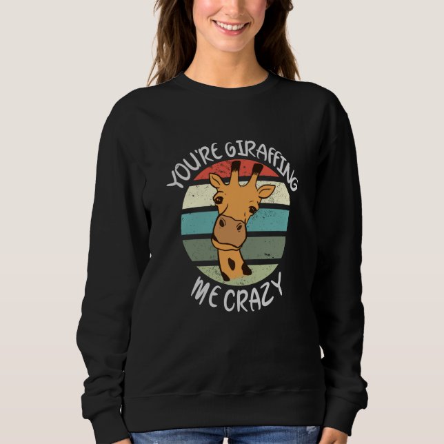 Du gör mig galen t shirt (Framsida)