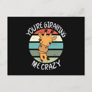 Du gör mig galen vykort