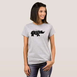 Du gör mig Horny Rhino T-shirt