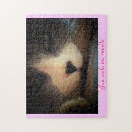 Du gör mig idisslare - Valenpuzzle Pussel