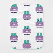 Du gör mig till Smile! Patterned Baby Trasa