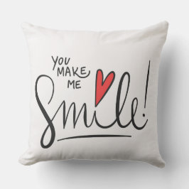 Du gör mig till Smile Pillow Kudde