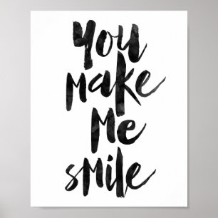 Du gör mig till Smile Poster