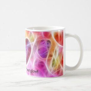 Du gör min hjärta att glöda muggen kaffemugg