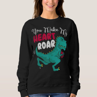 Du gör min hjärtroar Dino Paleontolog Dinosau T Shirt