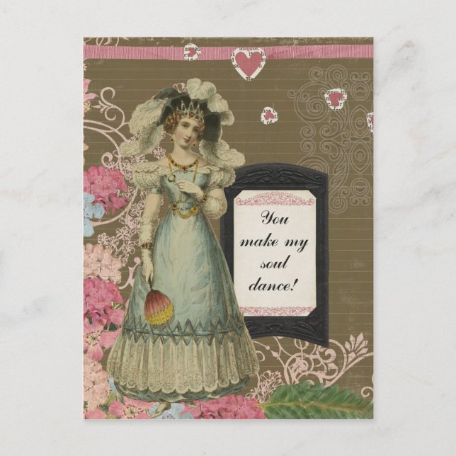 Du gör min själ. vykort (Framsida)