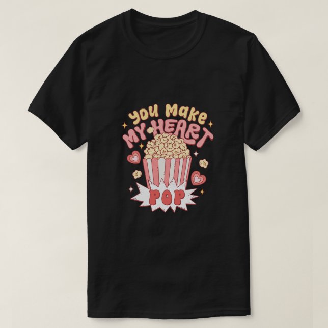Du gör mitt hjärt-kärl t shirt (Design framsida)