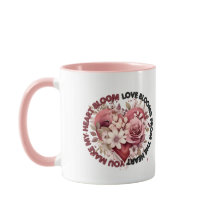 "Du gör mitt hjärta blod" Mugg