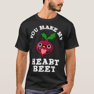 Du gör mitt hjärta till Cute Veggie Pun T Shirt