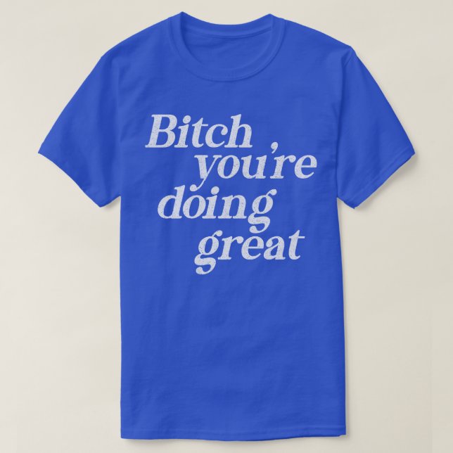 Du gör Underbar Motiveringell typografi T Shirt (Design framsida)