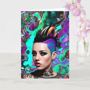 Du gör världen till en vacker Ställe Kort