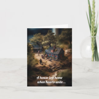 Du gör vårt hus hemma kort