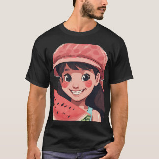 Du Grow Girl! Kosmos blomma utskrift T Shirt