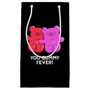 Du Gummy Fever Funny Candy Pun Mörk BG