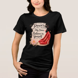 Du Hadde Kraften Hela Tiden Inspirerande Citat T Shirt