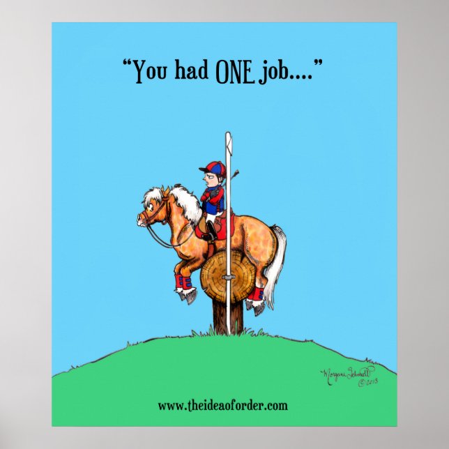 "Du hade ett jobb!" Poster (Framsidan)