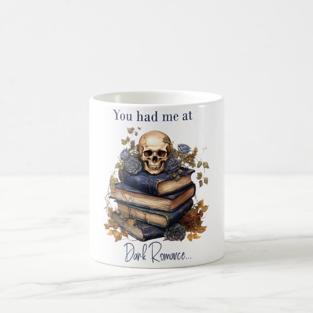 Du hade mig i Mörk Romantik Kaffemugg (Center)