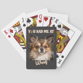 Du hade mig i Woof | Pommern-Hundälskarna Casinokort
