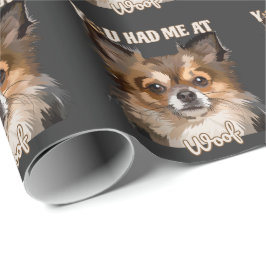 Du hade mig i Woof | Pommern-Hundälskarna Presentpapper