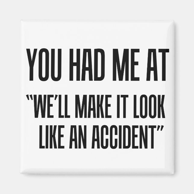 Du hade mig magnet (Framsidan)