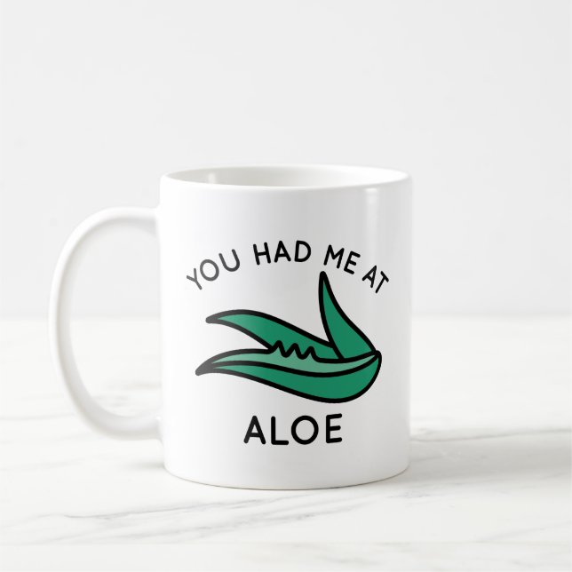 Du hade mig på Aloe Kaffemugg (Vänster)
