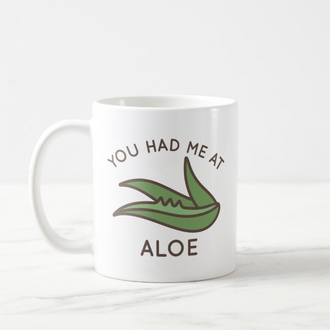 Du hade mig på Aloe Kaffemugg (Vänster)