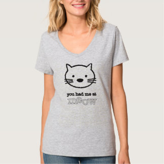 Du hade mig på att jama kvinna denNacke T-shirt