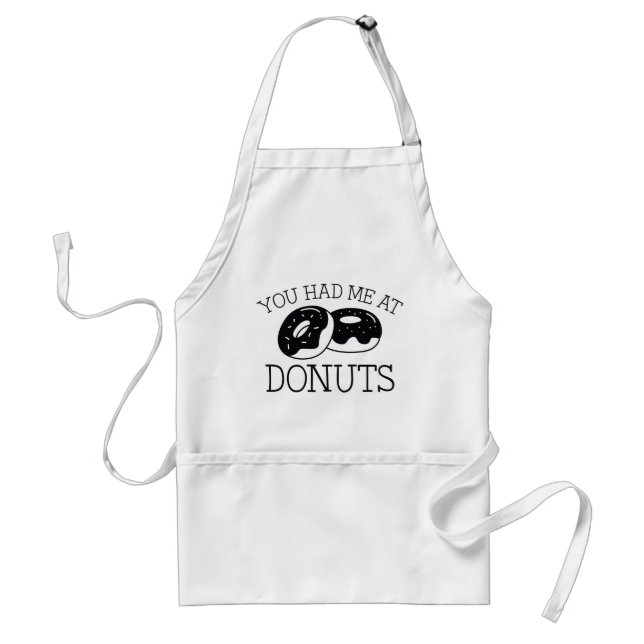 Du hade mig på Donuts Förkläde (Framsidan)
