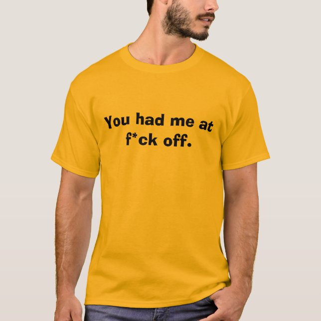 Du hade mig på f*ck av tröja (Framsida)