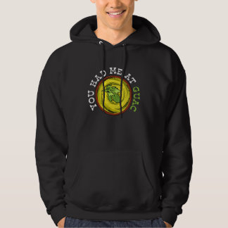 Du hade mig på guac Guacamole Mexikansk 1 Hoodie