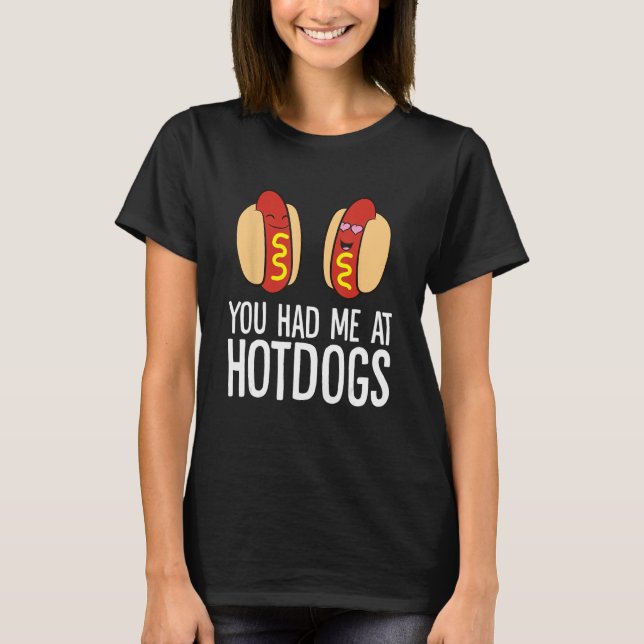 Du hade mig på hotell. t shirt (Framsida)