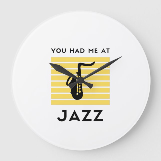 Du hade mig på jazz stor klocka (Framsida)