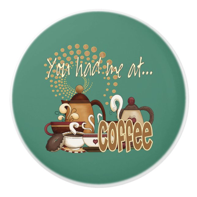 Du hade mig på kaffe knopp (Framsidan)