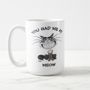 Du hade mig på Meow - 15 uns. Mugg