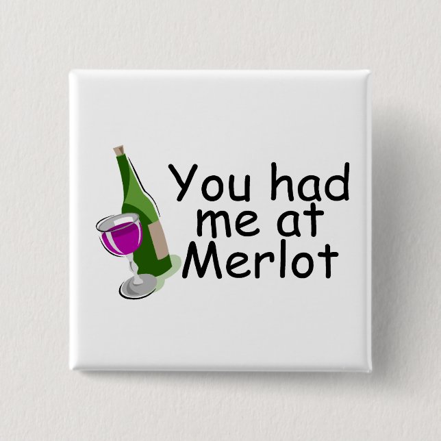 Du hade mig på Merlot Knapp (Framsida)