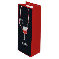 Du hade mig på Merlot Vin Älskare Anpassningsbar M