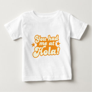 Du hade mig på mexicanska spanska hälsninghejer t-shirt