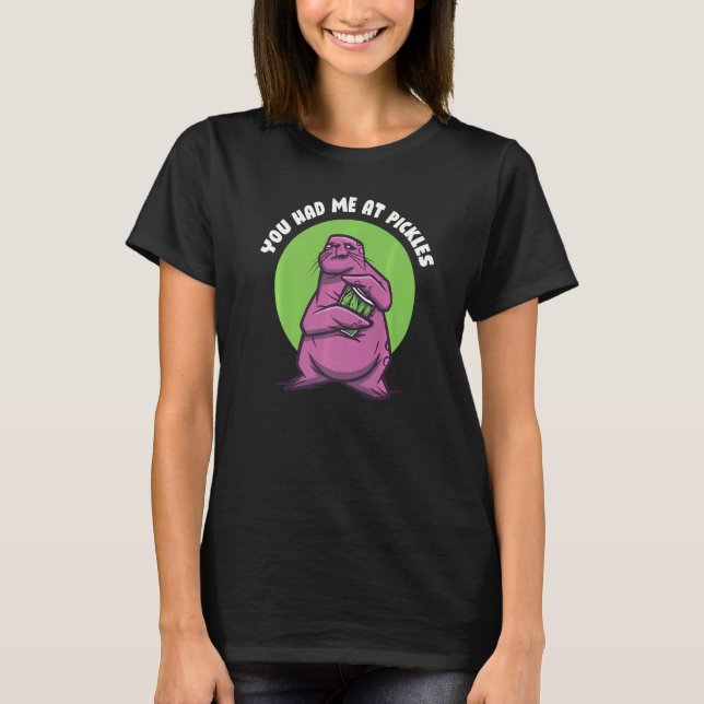 Du hade mig på Pickes T Shirt (Framsida)