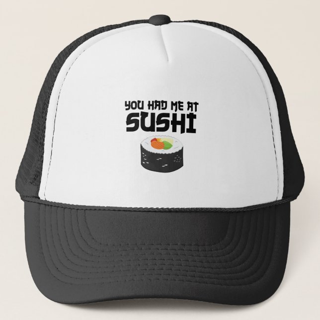 Du hade mig på Sushi - Lusnymat Keps (Framsida)