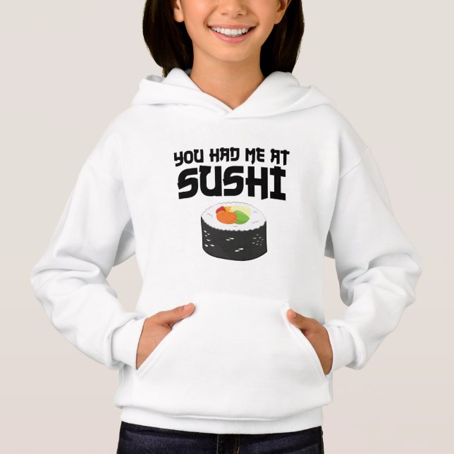 Du hade mig på Sushi - Lusnymat T Shirt (Framsida)