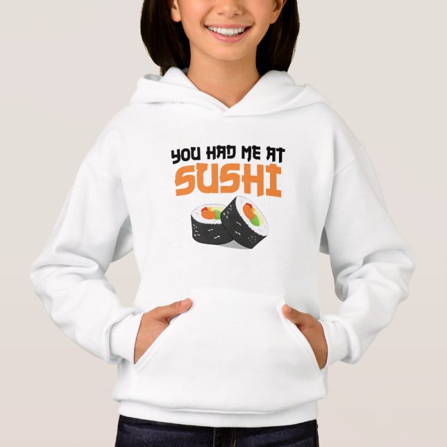 Du hade mig på Sushi - Sushi Älskare T Shirt (Framsida)
