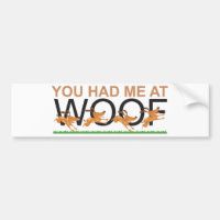 DU HADE MIG PÅ WOOF