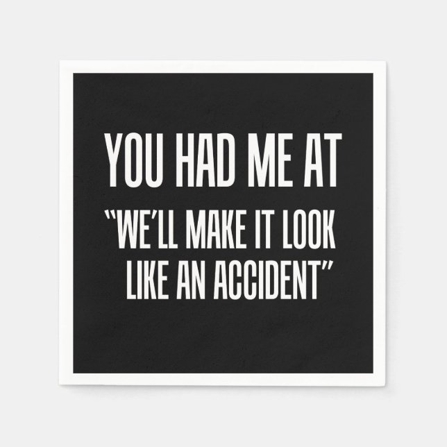 Du hade mig pappersservett (Framsidan)